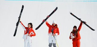 Milano-Cortina 2026: il podio del freeski slopestyle di sci freestyle femminile (1)