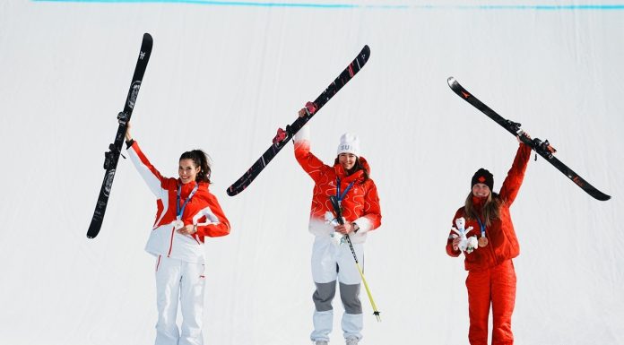 Milano-Cortina 2026: il podio del freeski slopestyle di sci freestyle femminile (1)