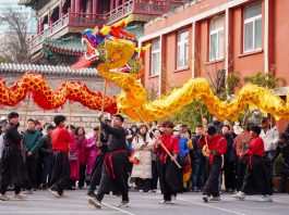 Cina: celebrazioni nel nord del Paese in vista della Festa di primavera (3)