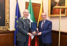 Schifani riceve il comandante interregionale della Guardia di Finanza