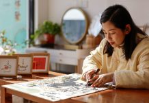 Cina: nell’Anhui stampe su blocchi di legno per l’Anno del cavallo (2)