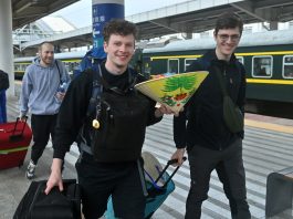 Passeggeri del treno Cina-Vietnam in aumento per il periodo della Festa di primavera (1)