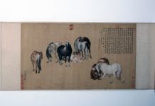 L’opera “Otto Cavalli” dell’italiano Castiglione mostra fusione artistica tra Cina e Occidente
