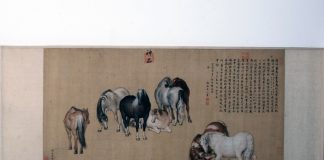 L’opera “Otto Cavalli” dell’italiano Castiglione mostra fusione artistica tra Cina e Occidente
