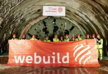 Webuild, linea ferroviaria Messina-Catania: completato lo scavo della galleria Forza d’Agrò