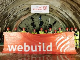 Webuild, linea ferroviaria Messina-Catania: completato lo scavo della galleria Forza d’Agrò