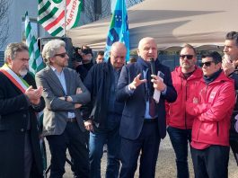 Stabilimento Gambro -Vantive di Medolla, Colla e Paglia al presidio dei lavoratori