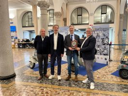 Milano, all’Aci di Corso Venezia la mostra “La Vespa alle Olimpiadi”