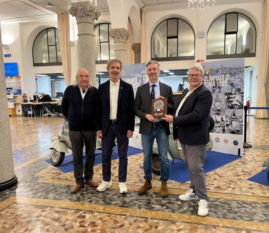 Milano, all’Aci di Corso Venezia la mostra “La Vespa alle Olimpiadi”