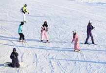 Cina: ad Altay sport invernali restano protagonisti dopo le vacanze (3)