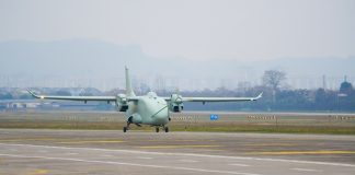 Cina: aereo cargo ibrido senza pilota completa il suo primo volo