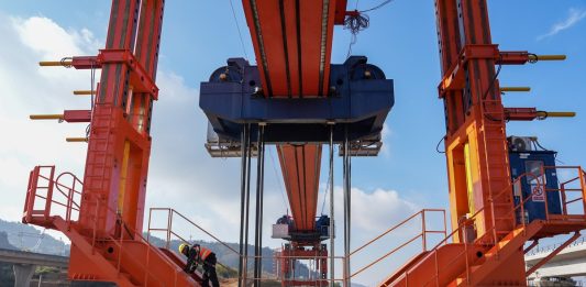 Cina: completati i ponti della ferrovia AV Chongqing-Kunming (1)