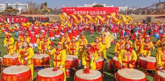 Cina: aumento di visitatori nelle città per la Festa di primavera (3)