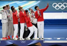 Milano-Cortina 2026: la Cina è bronzo nell’inseguimento a squadre maschile di pattinaggio velocità (2)