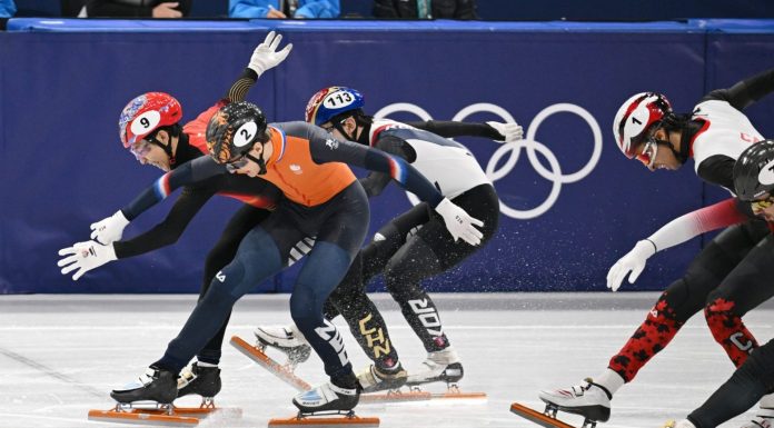 Milano Cortina 2026: il cinese Sun Long secondo nei 1000 metri di short track (2)