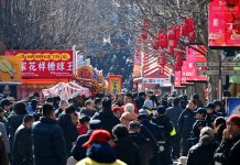 Cina: Qingdao ospita fiera di frutta candita per Festa di primavera (3)
