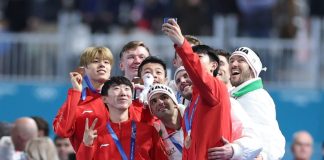 Milano Cortina 2026: bronzo per la Cina nell’inseguimento a squadre maschile di pattinaggio velocità