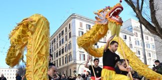 Roma ospita sfilata per Capodanno cinese (1)