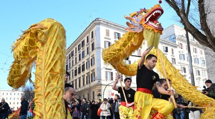 Roma ospita sfilata per Capodanno cinese (1)