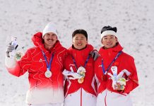 Milano-Cortina: il cinese Wang vince l’oro nell’aerials di sci freestyle, terzo Li (1)
