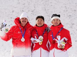 Milano-Cortina: il cinese Wang vince l’oro nell’aerials di sci freestyle, terzo Li (1)