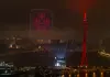 Cina: a Macao uno spettacolo di droni e fuochi d’artificio (1)