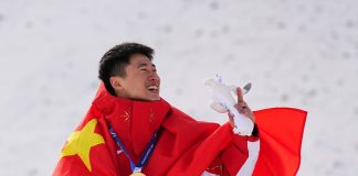Milano-Cortina: il cinese Wang vince l’oro nell’aerials di sci freestyle, terzo Li (3)