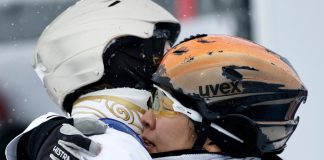 Milano-Cortina: due titoli e una famiglia, il cinese Wang segue la moglie Xu vincendo l’oro nell’aerials