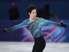 Milano Cortina 2026: il cinese Jin Boyang gareggia nel pattinaggio artistico (2)