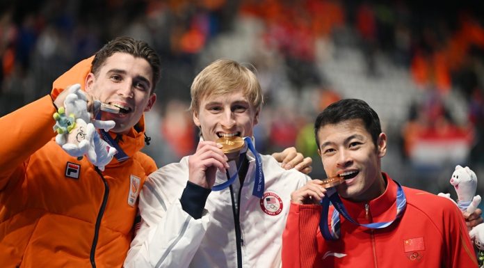 Milano-Cortina 2026: bronzo per cinese Ning nei 1.000 m pattinaggio di velocità (2)