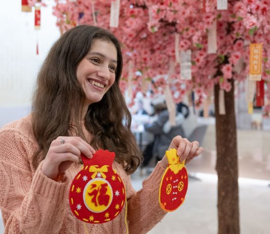 Cina: Chongqing, studenti stranieri scoprono la cultura tradizionale con l’imminente Festa di primavera (3)