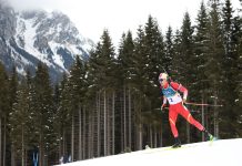 Milano Cortina 2026: il cinese Yan Xingyuan in gara nel biathlon (1)