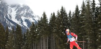 Milano Cortina 2026: il cinese Yan Xingyuan in gara nel biathlon (1)