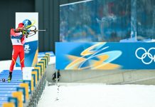 Milano-Cortina 2026: il cinese Yan Xingyuan in gara nel biathlon (2)