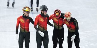 Milano-Cortina: la Cina vince la Finale B nella staffetta 5.000 metri maschile di short track (1)