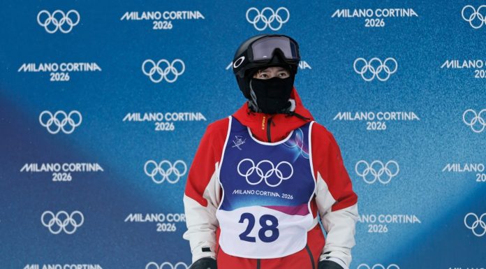 Milano Cortina 2026: atlete cinesi alle qualificazioni del moguls femminile (1)