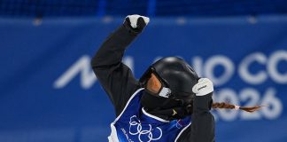 Milano-Cortina 2026: la cinese Zhang in gara nel big air femminile di snowboard (2)