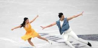 Milano-Cortina 2026: i cinesi Wang e Liu in gara nella danza ritmica su ghiaccio a squadre (1)