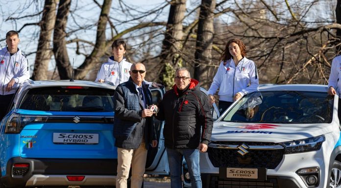 Partnership tra Federazione Italiana Canottaggio e Suzuki, consegnate due S-Cross Hybrid