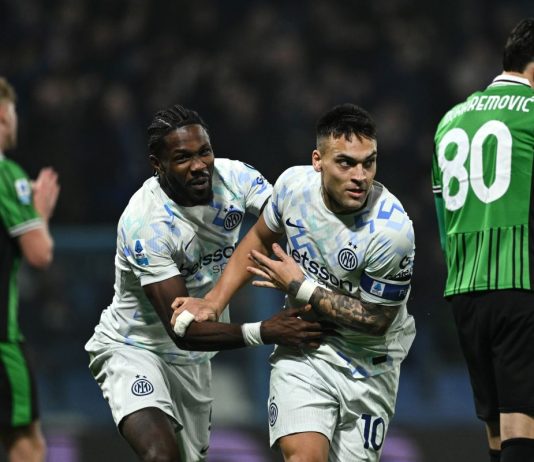 Inter travolgente a Reggio Emilia, 5-0 al Sassuolo e +8 sul Milan