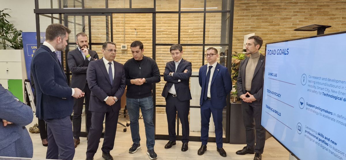 ROAD, ministro uzbeko visita il polo dell’innovazione di Ostiense