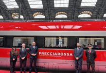 Trenitalia, Frecciarossa presenta il nuovo logo e accelera sul forte rinnovamento della flotta