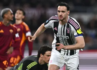 Gatti salva la Juve al 93′, la Roma si morde le mani: 3-3 all’Olimpico