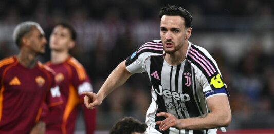 Gatti salva la Juve al 93′, la Roma si morde le mani: 3-3 all’Olimpico