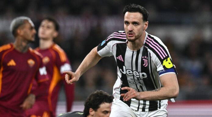 Gatti salva la Juve al 93′, la Roma si morde le mani: 3-3 all’Olimpico