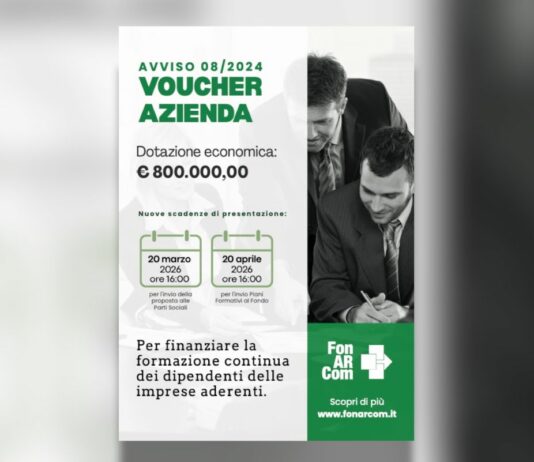 FonARCom a sostegno dell’Alta Formazione nelle imprese con il Voucher Azienda