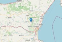 Scossa di terremoto di magnitudo 4.5 nel Catanese