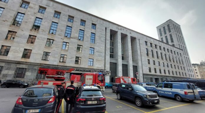 Allarme bomba al Palazzo di Giustizia di Milano