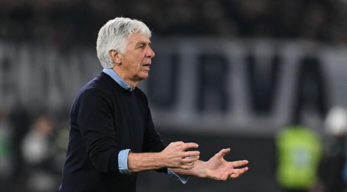 Gasperini “Le gare determinanti saranno a maggio, con Totti normale cena”
