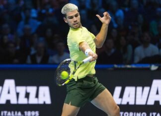 Alcaraz sul velluto a Indian Wells, avanza anche Djokovic. Darderi subito out